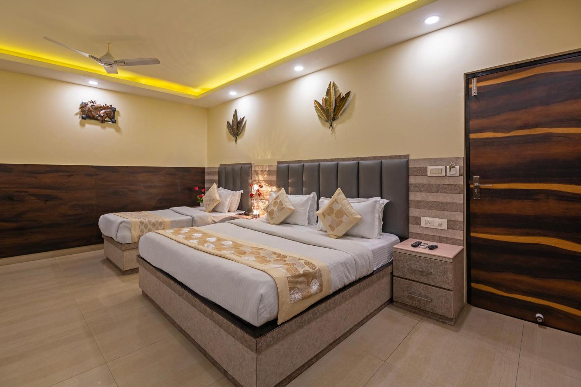 Hotel Mahajan International, Delhi Airport Nové Dillí Pokoj fotografie